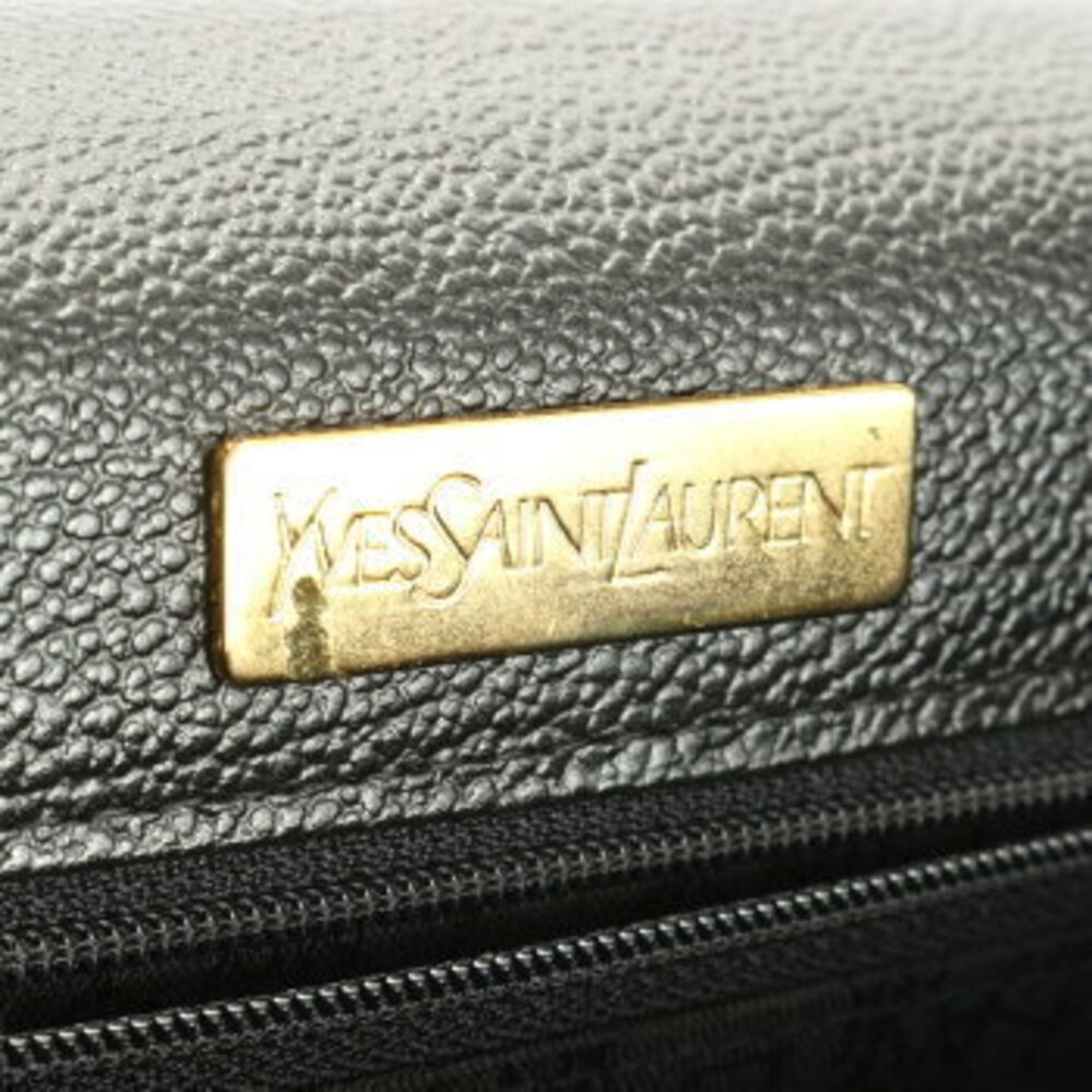 Yves Saint Laurent Cassandra leather handbag top handle shoulder strap - Picture 14 of 14